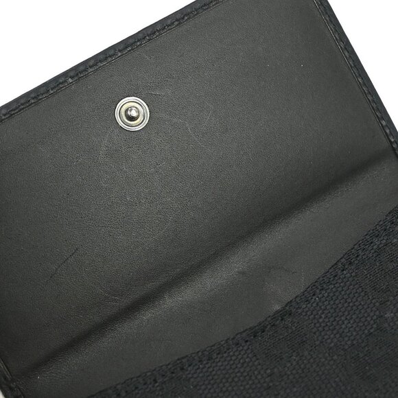 Gucci Black Canvas GG Wallet 05474.2067 125458 - Picture 5 of 7